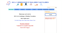 Desktop Screenshot of cardiologie-ouest.org